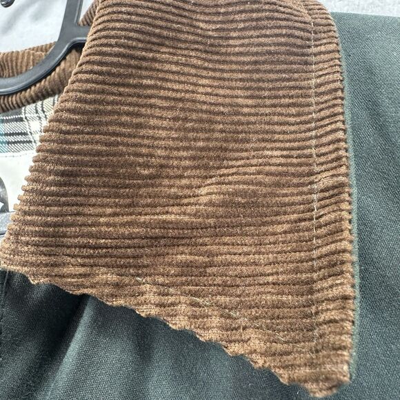 Vintage Smith & Wesson Jacket Mens XL Green Waxed Barn Field Coat 90s - Picture 5 of 16